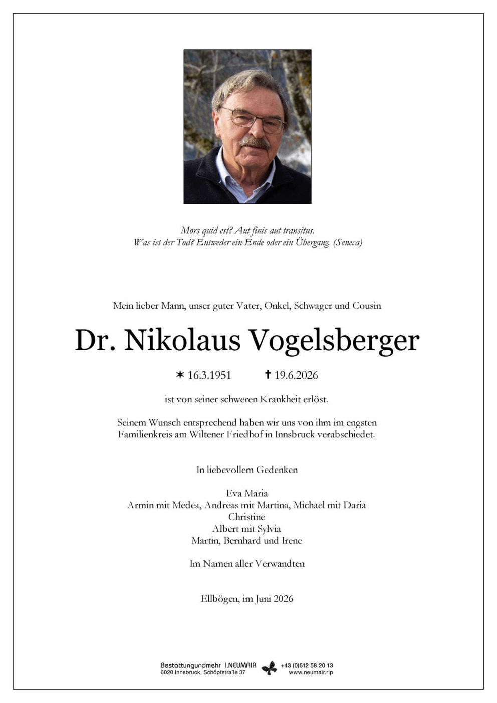 Nikolaus Vogelsberger